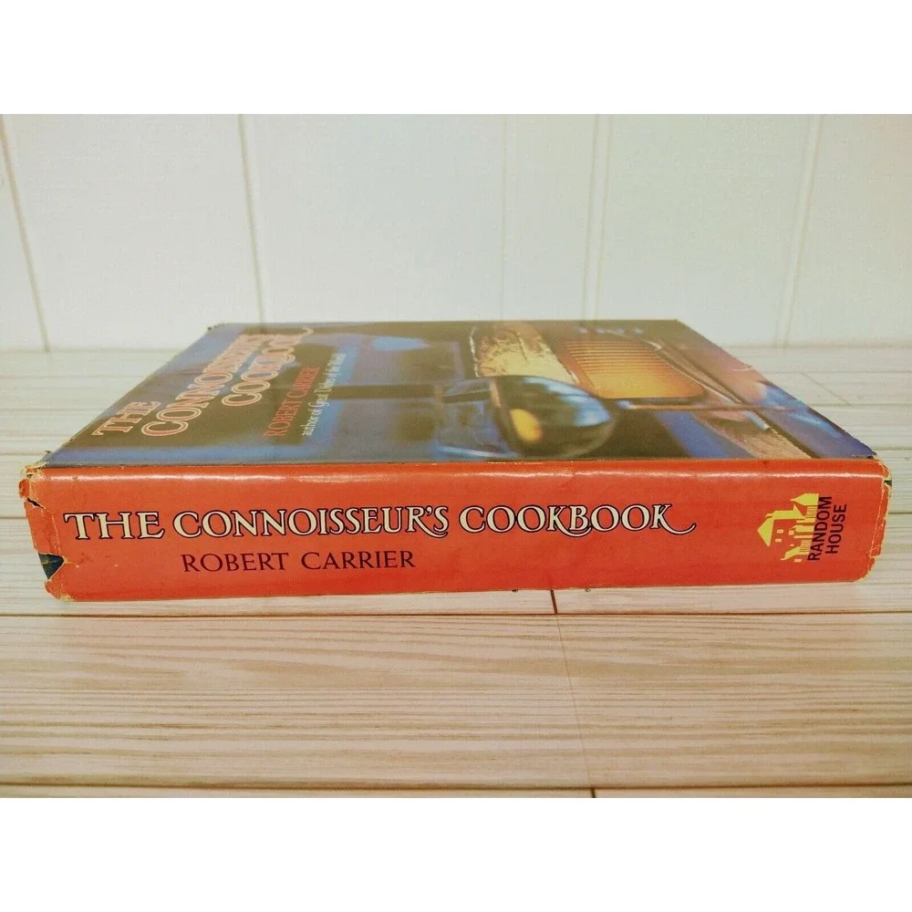 The‎ Connoisseur's Cookbook 1965 1st Edition HCDJ Robert Carrier Gourmet-Core